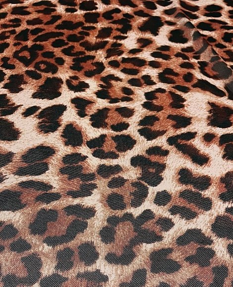 Сетка принт лео кор\бордо